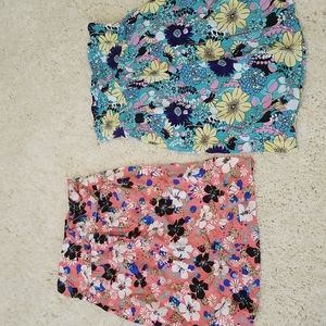 Juniors swim suit cover up or summer strapless top